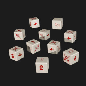 The Winter King Dice Set