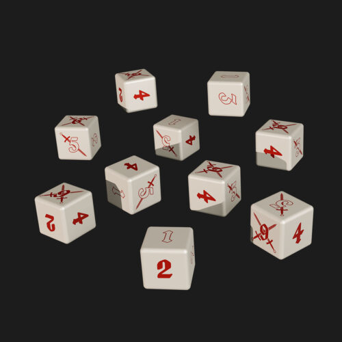 The Winter King Dice Set