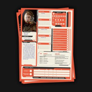 TM - Pregen. Character Sheets